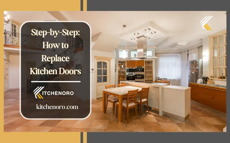 how to replace kitchen doors step by step DIY cabinet door replacement installation