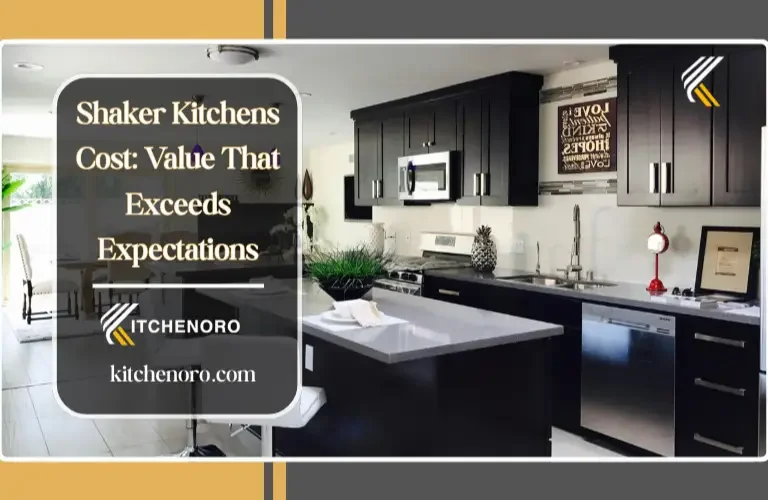 Shaker kitchen cost with white shaker cabinets quartz worktop and modern layout