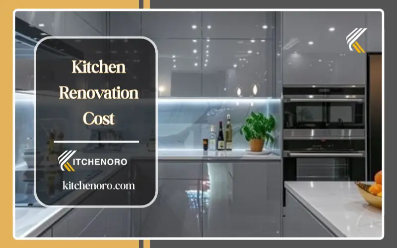 Kitchen renovation in progress showing cabinet installation and layout changes affecting total remodeling cost