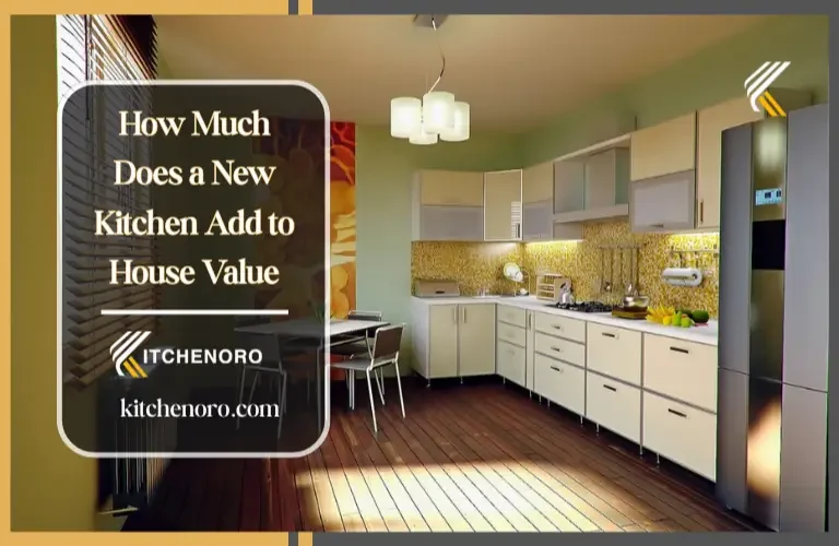 Modern renovated kitchen with white cabinets, kitchen island, and bright natural lighting to increase home value