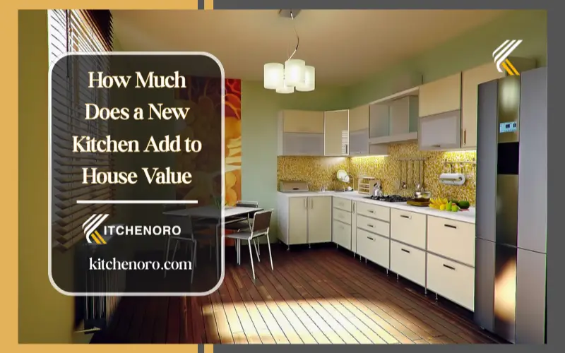 Modern renovated kitchen with white cabinets, kitchen island, and bright natural lighting to increase home value