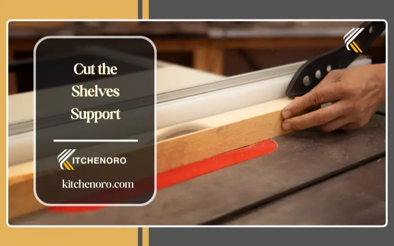 Cutting plywood boards with saw for DIY closet shelving project