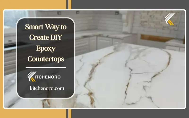 installing epoxy backsplash behind kitchen countertop