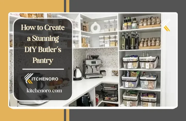 DIY butler’s pantry cabinet build using plywood and face frame construction