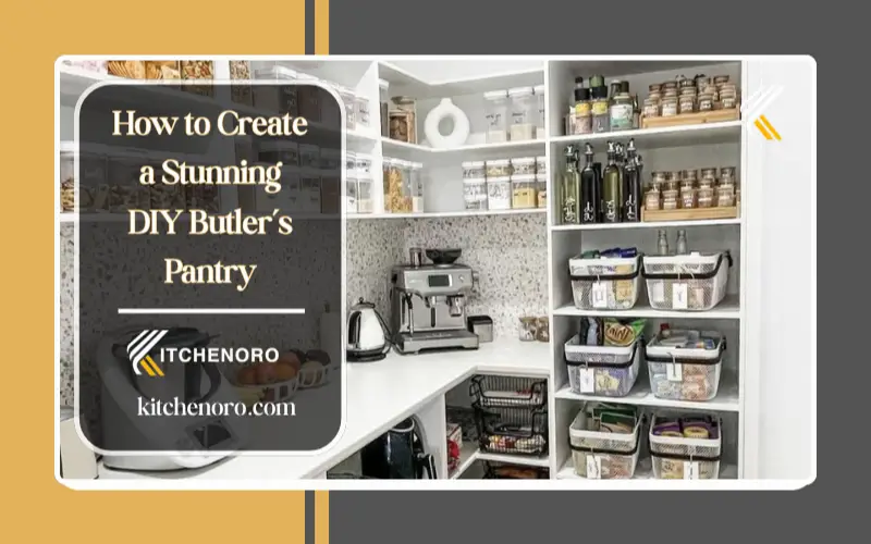DIY butler’s pantry cabinet build using plywood and face frame construction