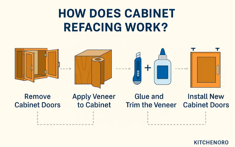 Cabinet Refacing Work