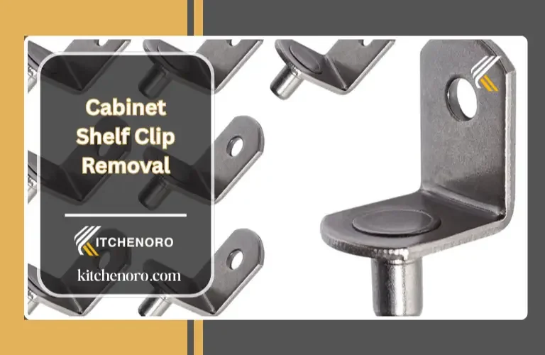 Cabinet Shelf Clip Removal
