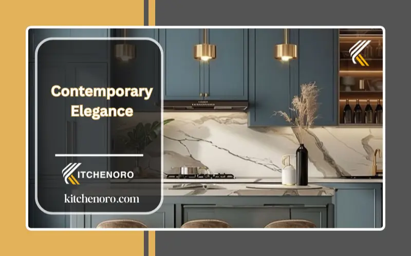 A Kitchen with Contemporary Elegance