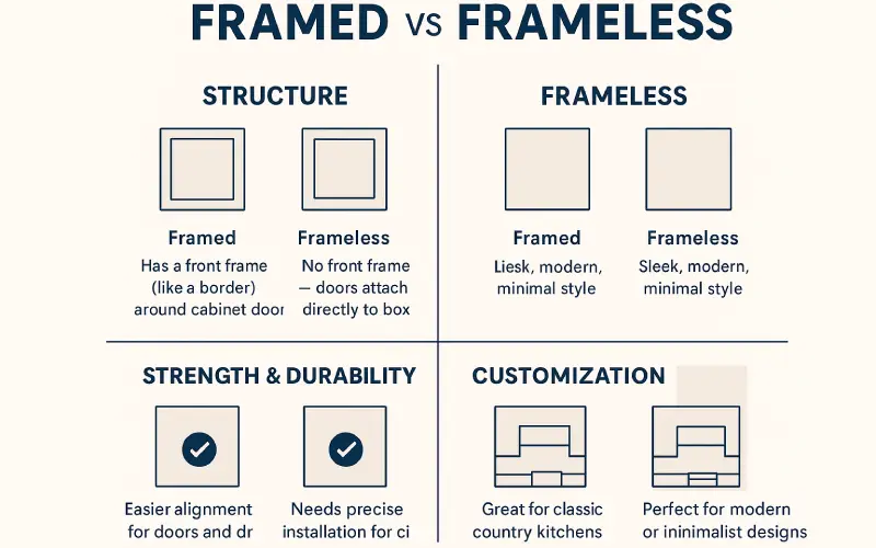 Framed v/s Frameless