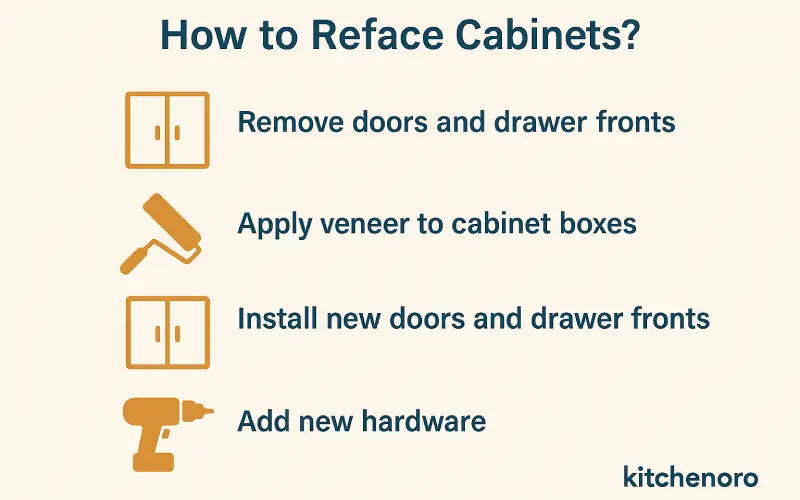 How to Reface Cabinets?