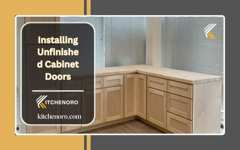 Installing Unfinished Cabinet Doors