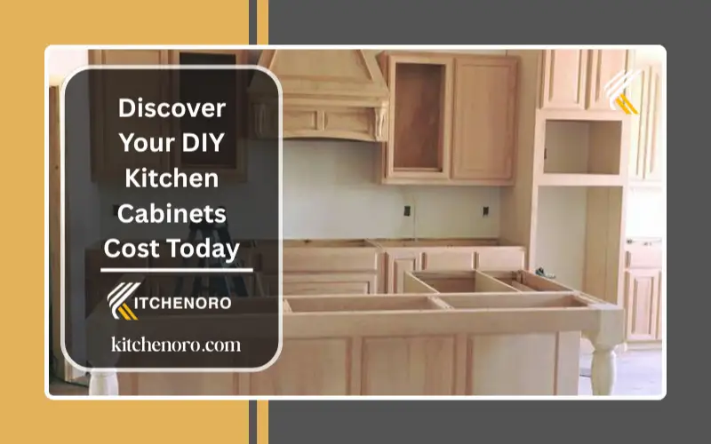 painting DIY kitchen cabinets with durable cabinet enamel finish