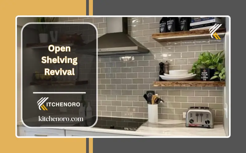 A Kitchen with Open Shelving