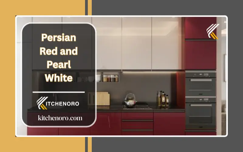 Persian Red and Pearl White