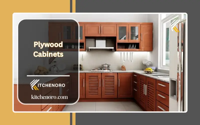 A Kitchen with Plywood Cabinets