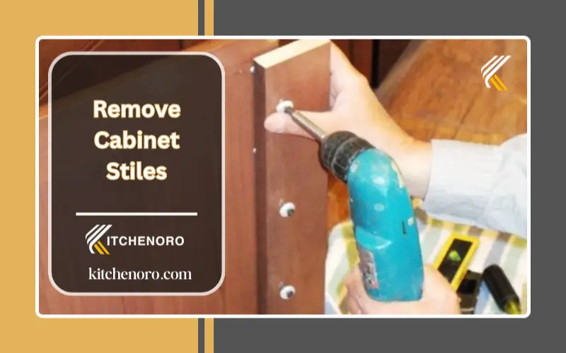 Remove Cabinet Stiles