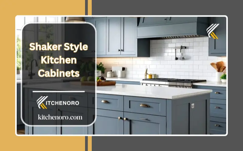 a Kitchen with Shaker Style Cabinets