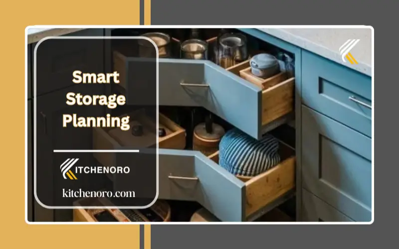 Smart Storage in kitchen