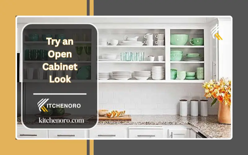 Try an Open Cabinet Look