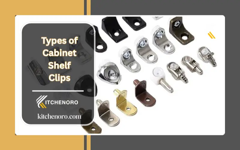 Types of Cabinet Shelf Clips