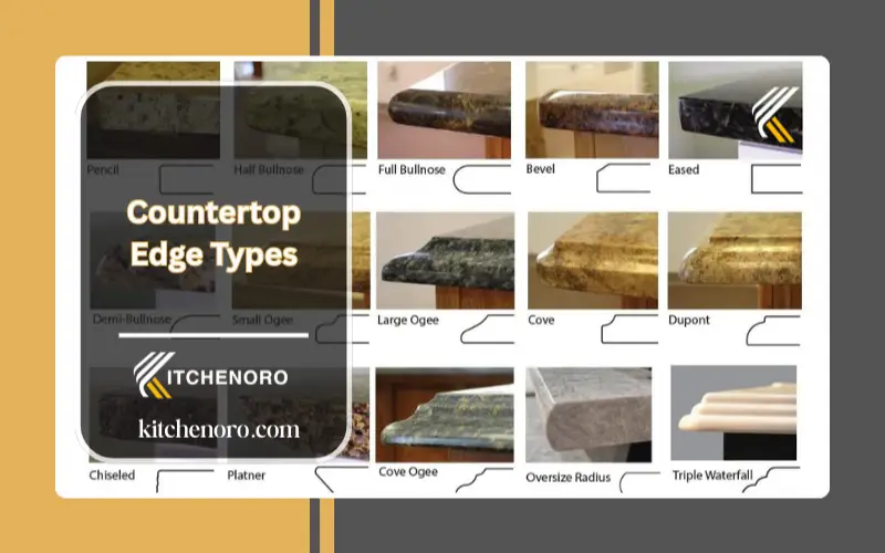 Countertop Edge Types