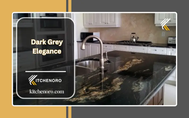 dark granite with a leather