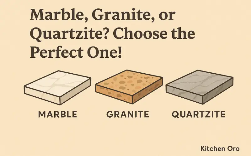 Marble, Granite, or Quartzite