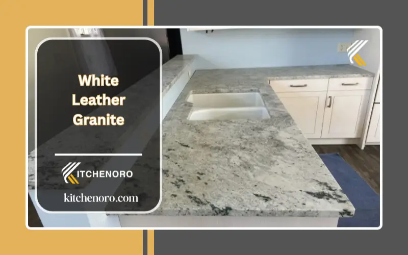 white leather granite slab