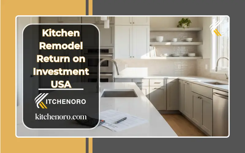 kitchen remodel return on investment modern renovated kitchen for resale value