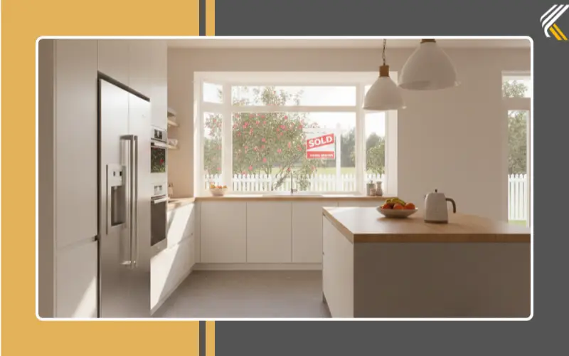 modern kitchen that helps home sell faster and increase buyer interest