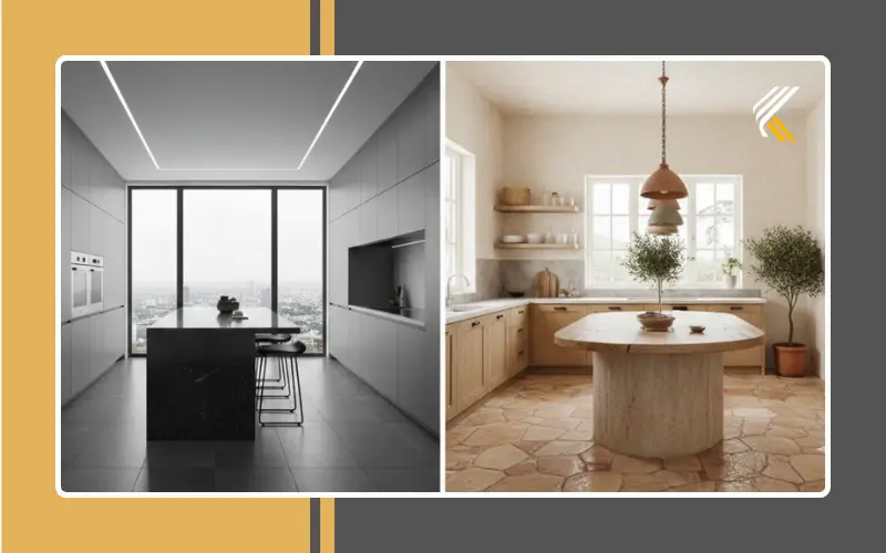 Different kitchen remodeling styles and layout options in modern homes