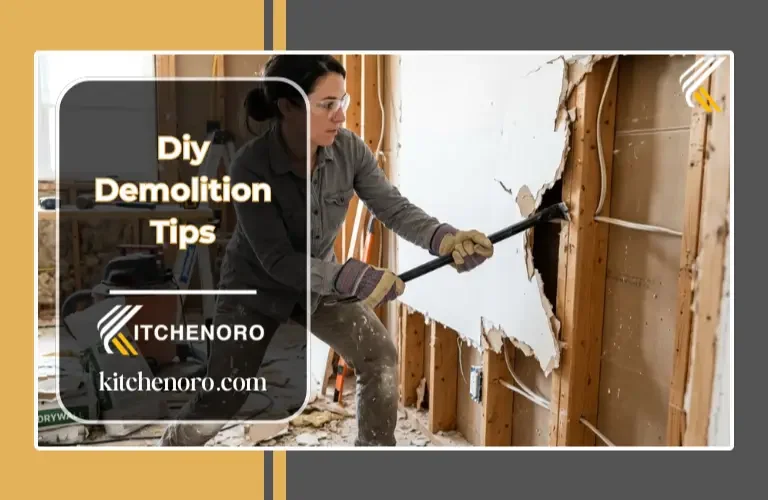 DIY demolition tips removing drywall safely at home