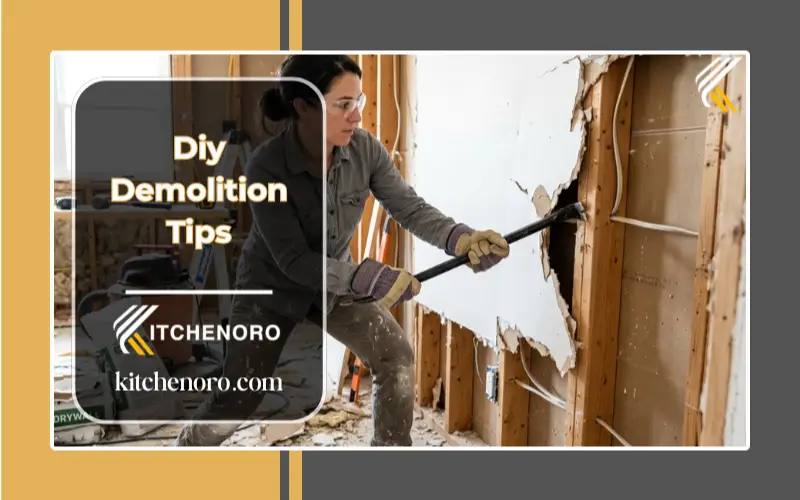 DIY demolition tips removing drywall safely at home