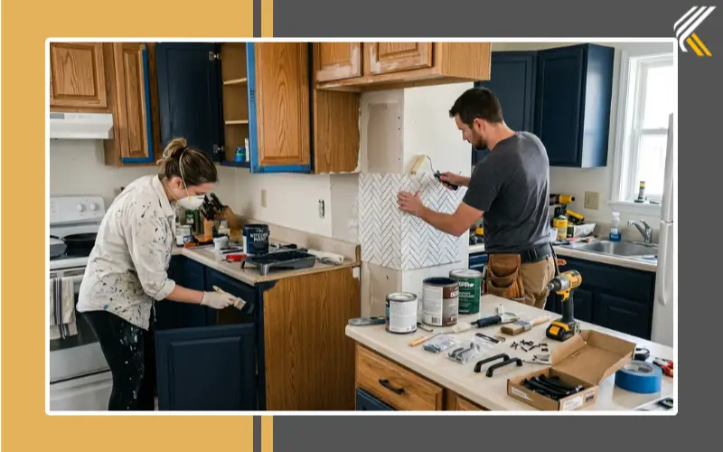 DIY low cost kitchen makeover ideas