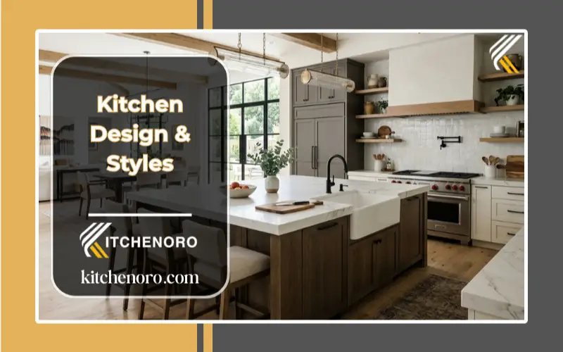modern kitchen design and styles overview with island and natural lighting