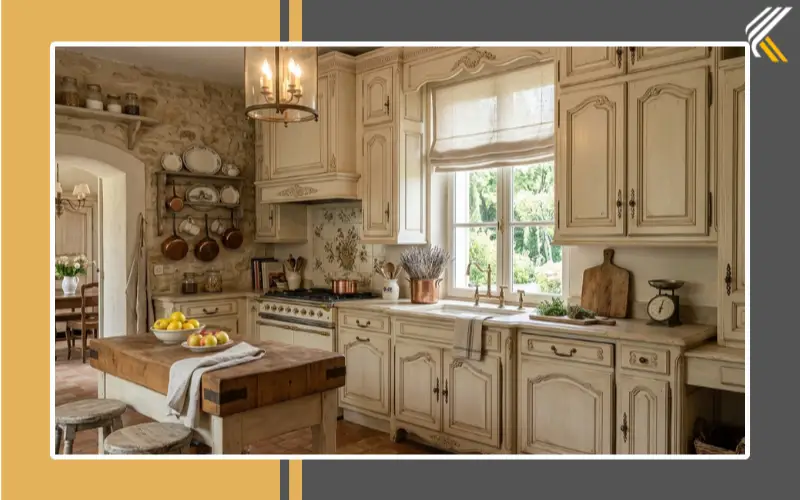 french provincial kitchen traditional design