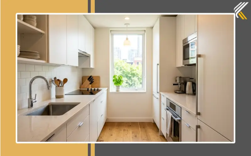 Galley kitchen layout for small spaces