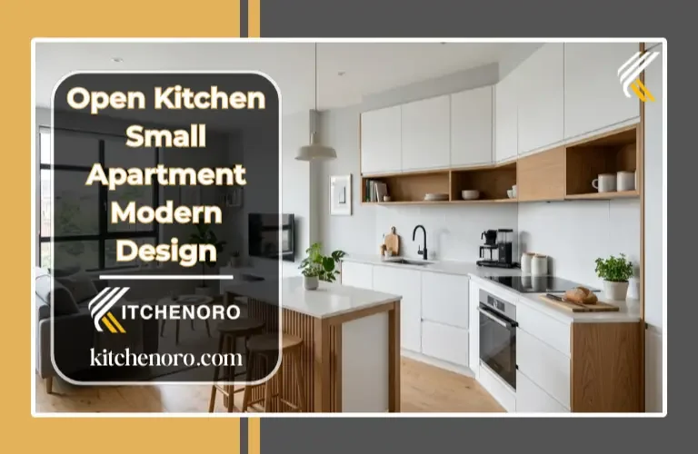 open kitchen designs for small apartments modern layout