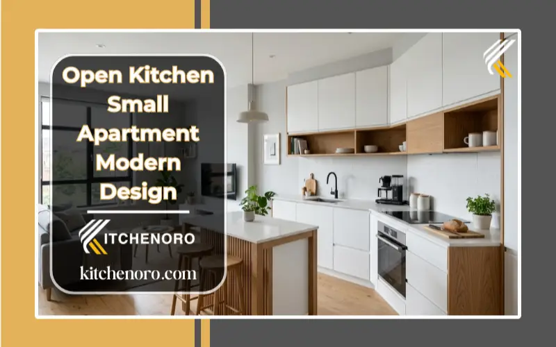 open kitchen designs for small apartments modern layout