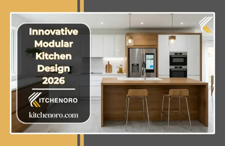 innovative modular kitchen design with smart layout and modern cabinets
