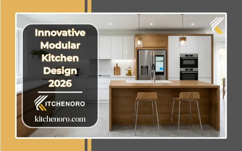 innovative modular kitchen design with smart layout and modern cabinets
