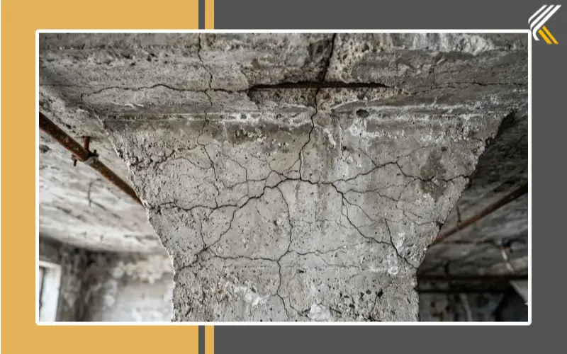 cement ceiling cracks shrinkage concrete ceiling issue