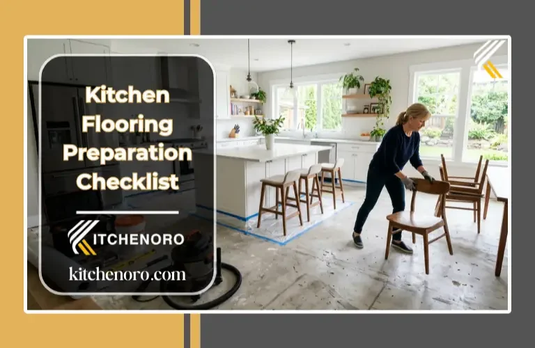 Kitchen flooring preparation checklist before installation