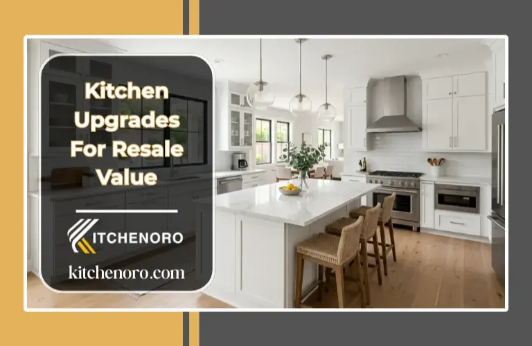 Modern kitchen upgrades for resale value including quartz countertops and updated cabinets