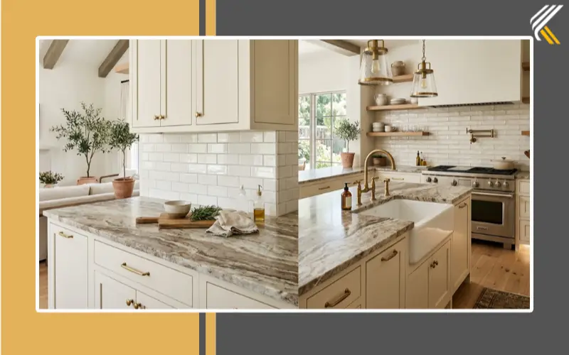 Best backsplash ideas for fantasy brown granite countertops