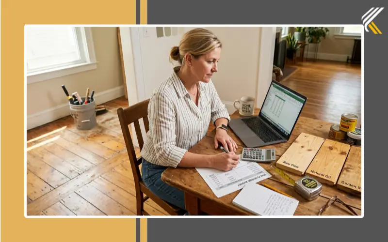 Calculating pine floor refinishing costs