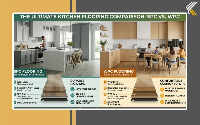 SPC vs WPC luxury vinyl plank flooring comparison